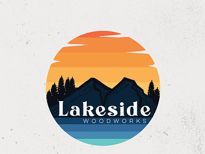 Lakeside woodworking logo (choice b)