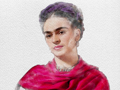 KAHLO illustration painting