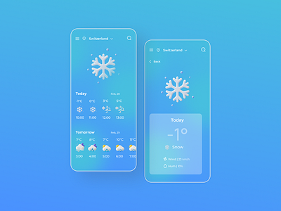 Weol | UI/UX Design design minimal ui ui design uiux ux design weather app web
