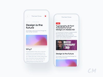 The Caio Times | UI/UX Design