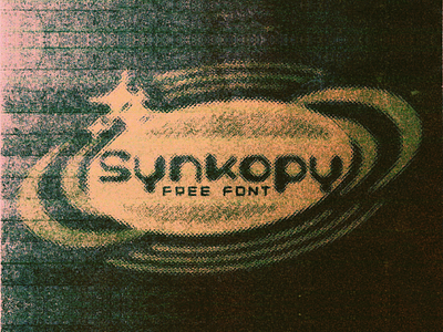 Synkopy - Free Y2K Font