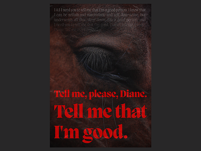 BoJack Horseman Poster graphicdesign poster poster design typography