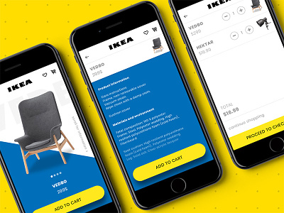 İkea Concept App app cart concept detail ikea product
