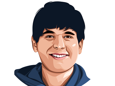 Vector Potrait For Profile