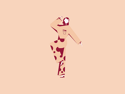 Flat Illustration women in fashion