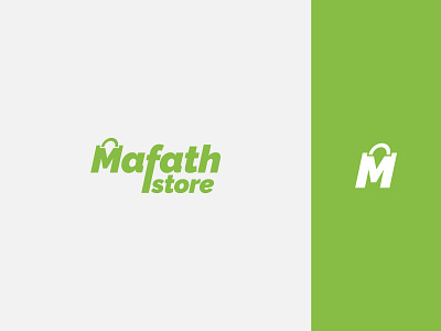 Mafath Store logo branding custom logo design graphic design logo shoping logo shopping logo store logo