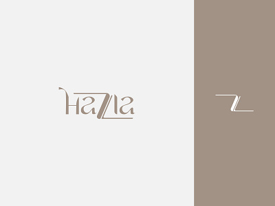 Hazia Logo branding design fashion logo feminine logo graphic design logo minimalist logo