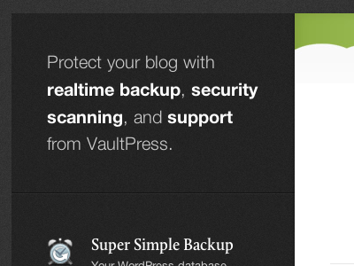 Protect your blog with...