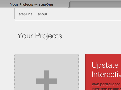 stepOne Projects