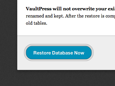 Big Blue Button blue button database restore vaultpress wordpress