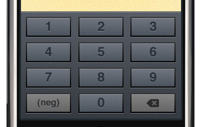 Spendly Custom Keypad