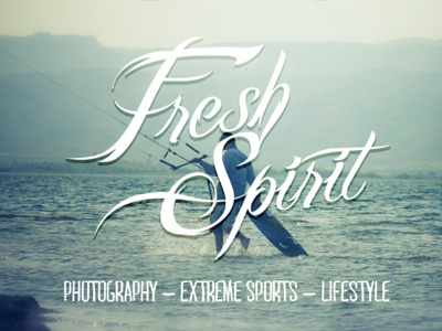 Fresh Spirit - Logo Teaser branding dmnsia fresh spirit jonathan dury logo photography