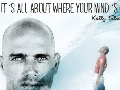 Kelly Slater graphic quotes surf