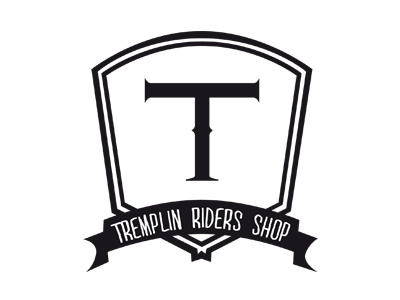Logo Tremplin Riders Shop bmx clothing identity inline kite kitesurf logo roller scooter shop skate snow snowboard store tremplin tremplin riders shop wake wakeboard
