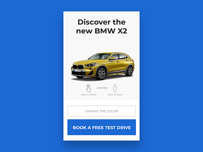 BMW X1 3D Ad 3d ads advertising banner banner ads bmw car frenzi jonathan dury online threedium ui ux