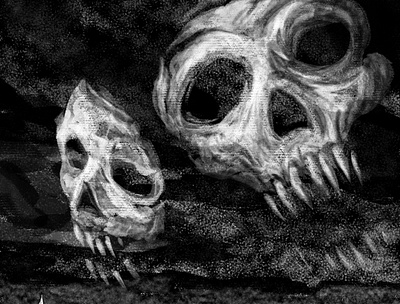 Lovecraftober 19 comic design diego ridao digital editorial horror illustration ridao