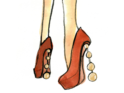 Charlotte Olympia Shoes charlotte olympia fashion week illustration jessica olah nyfw pumps shoes triumph hotels