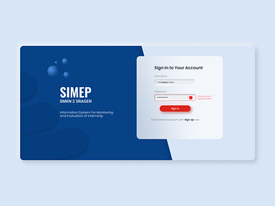 Sign in form learn login form login page sign in ui web