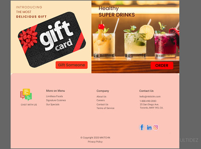 Restaurant Web design design food food and drink online food online food delivery online food order restaurant webdesign