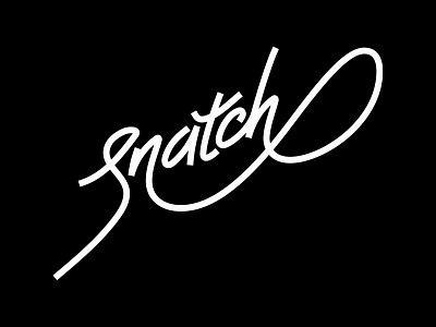 Snatch branding design graphic graphic design illustration letter lettering logo typography vector