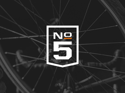 No. 5 bikes branding cycling five hrdnup logo logos mark nofive
