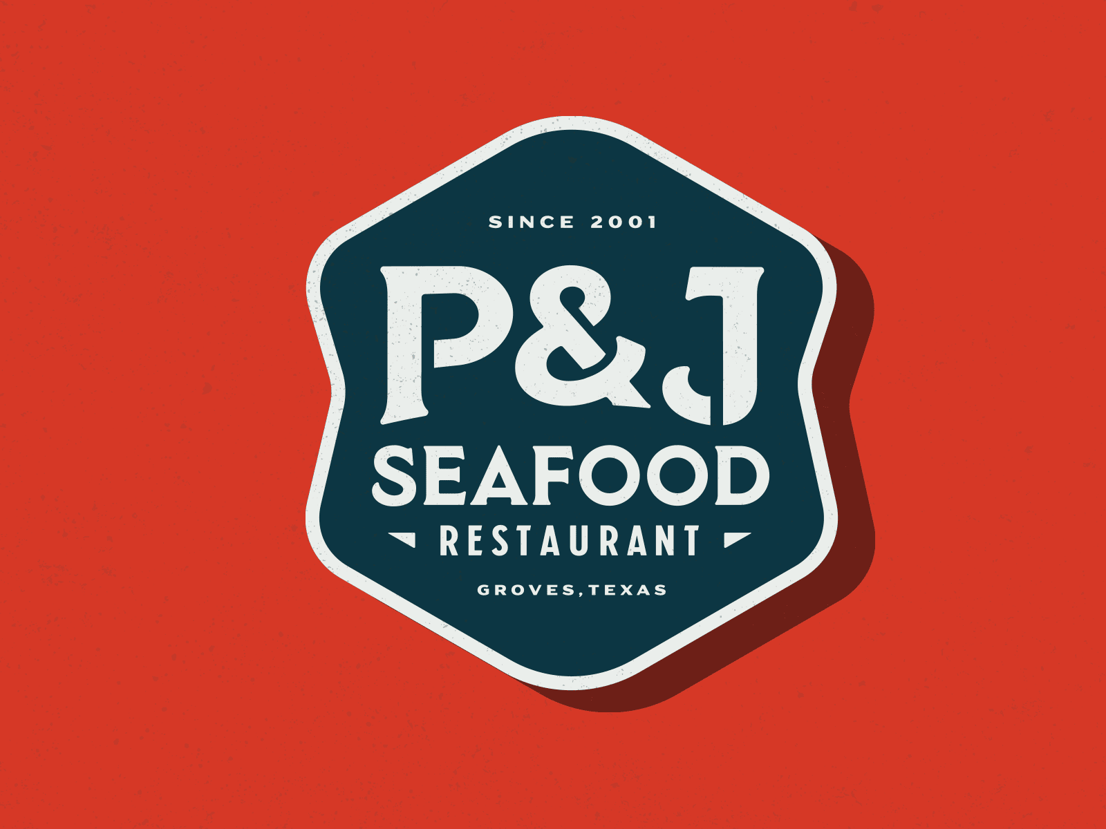 P&J Seafood Logo - 2.0 branding clean logo logo design branding logodesign seafood
