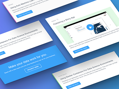 Content Cards | Email email design graphic design responsive design visual design web design