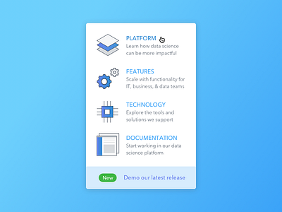 Navigation Dropdowns | Web Design dropdowns iconography icons navigation user experience website website design