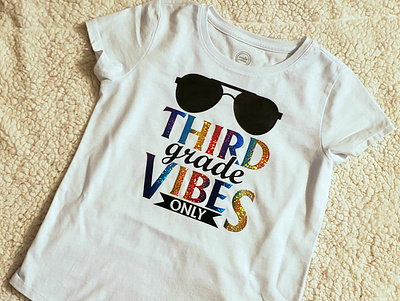 Third Grade Vibes Only TShirt customtee thirdgrade thirdgradevibes tshirt tshirt art vibes vibesonly