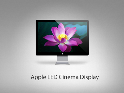 Apple LED Cinema Display apple cinema display led mac