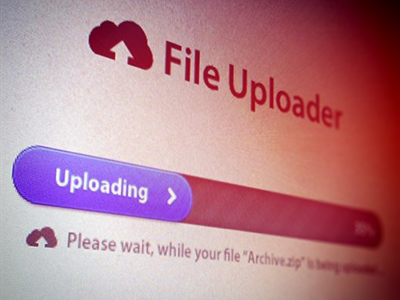 Uploading ... css css3 file files html process progress upload uploading wait waiting web webapp
