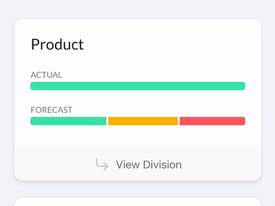 Objectives Tracker animation card design hackathon lessonly objectives web