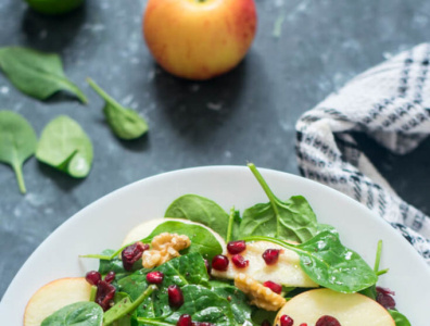 Spinach and Apple Salad