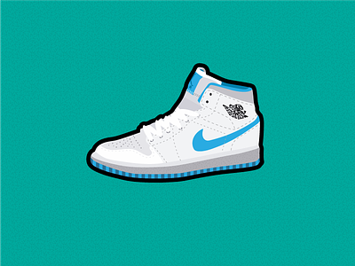 Air Jordans colors design flat graphic icon illustrator jordans minimal shoe sneaker
