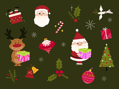 Merry Christmas 🎄❤️🪅 2020 christmas cls december design drawing illustration merry christmas navidad phone procreate