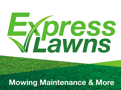 Lawn Care Logo branding lawn care lawn maintenance logo
