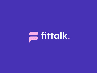 fittalk logo (F letter mark)