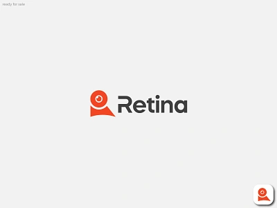 Retina logo | R + EYE combination lettermark branding custom logo eye icon identity illustration logo logo design logo mark logotype mark medical logo monogram r logo retina symbol typography ui