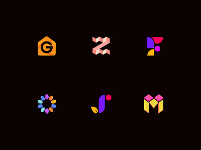 logos brand branding design icon identity logo logo design logo mark logos mark minimal modern monogram startup vector