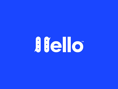 Hello branding brandmark custom logo design identity logo logo design logos logotype typography wordmark