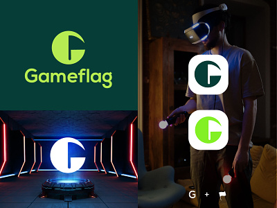 Gameflag branding custom logo design gaming gaming logo icon identity logo logo mark logodesign mark symbol