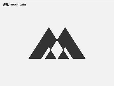 Mountain logo branding custom logo design icon identity logo logo mark logodesign logos minimal mountain