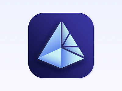 Prism Concept - iOS App Icon appicon ios logo prism