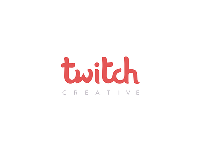 Twitch Logo brand branding brandmark creative custom font logo red type typeface