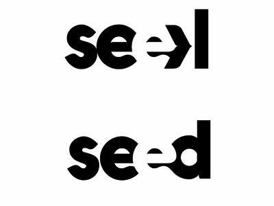 SeekSeed logo graphic design