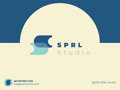 sprl studio logo brandidentity branding graphic design logo logodesign