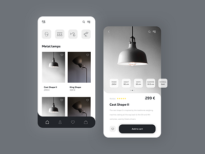 Lamp shop. Ecommerce. design desing ecommerce lamp lighting mobile ui ux web