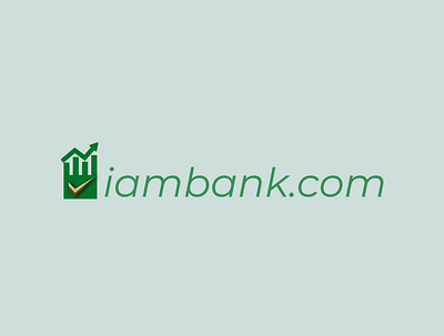 iambank 02 branding design graphic icon illustration illustrator logo logo design logodesign vector