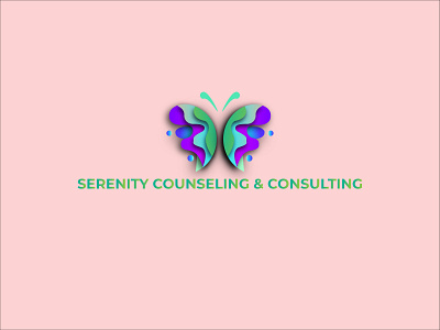Serenity Counseling and Consulting 02 branding design graphic icon illustration illustrator logo logo design logodesign vector