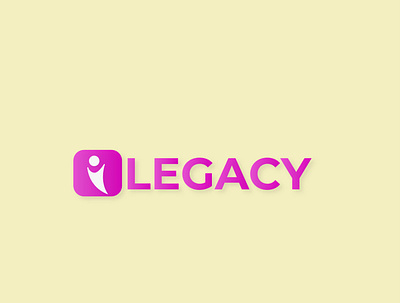 ilegacy 01 branding design graphic icon illustrator logo logo design logodesign minimal minimalist logo vector
